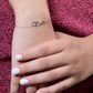 Sterling silver infinity heart bracelet
