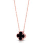 Black onyx sterling silver pendant chain