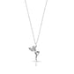 Celestial angel sterling silver chain