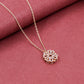 Two way magnetic zircon sterling silver chain