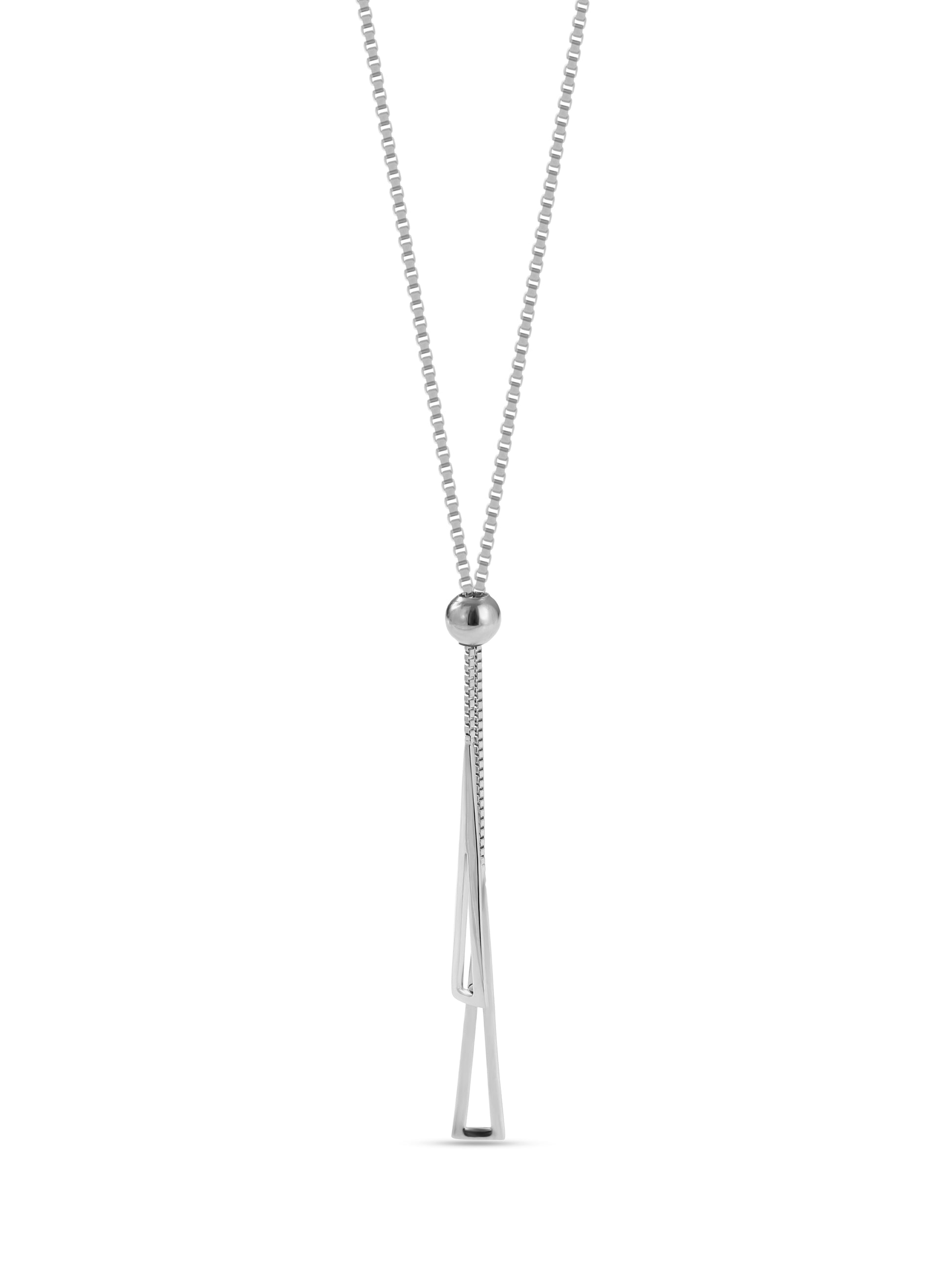 Adjustable sterling silver chain