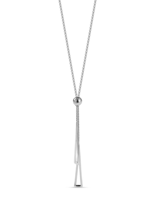 Adjustable sterling silver chain