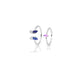 Detachable butterfly wing sterling silver ring
